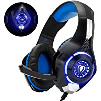 Beexcellent GM-1 - Auriculares Gaming para PS4- PC- Xbox one- PlayStation - Psone- Cascos Ruido Reducción de Diademas…